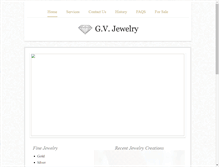 Tablet Screenshot of gvjewelry.com